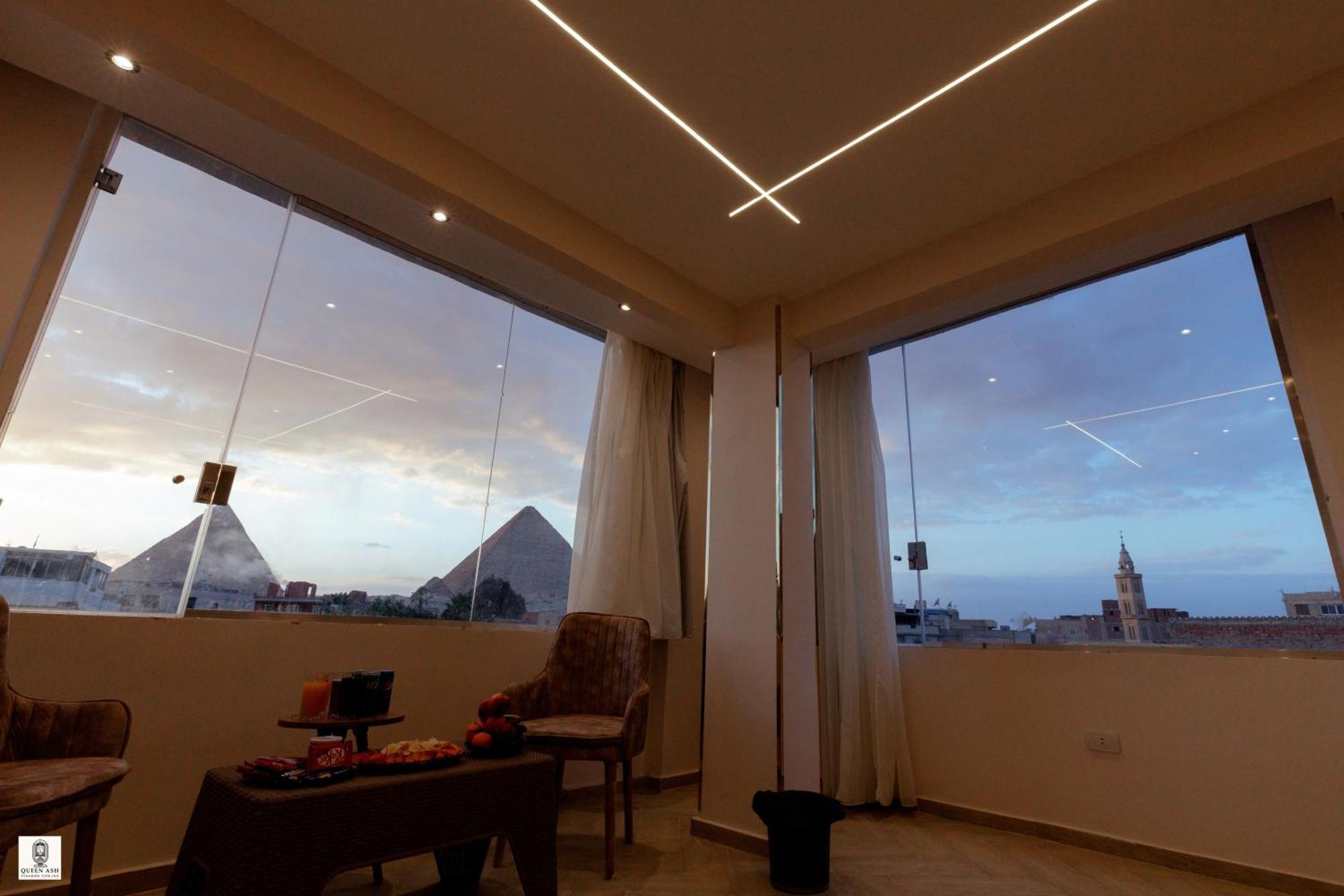 Queen Ash Pyramid View Inn Kafrat al Jabal Екстер'єр фото