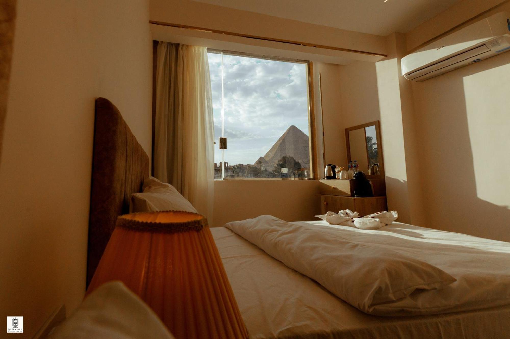 Queen Ash Pyramid View Inn Kafrat al Jabal Екстер'єр фото