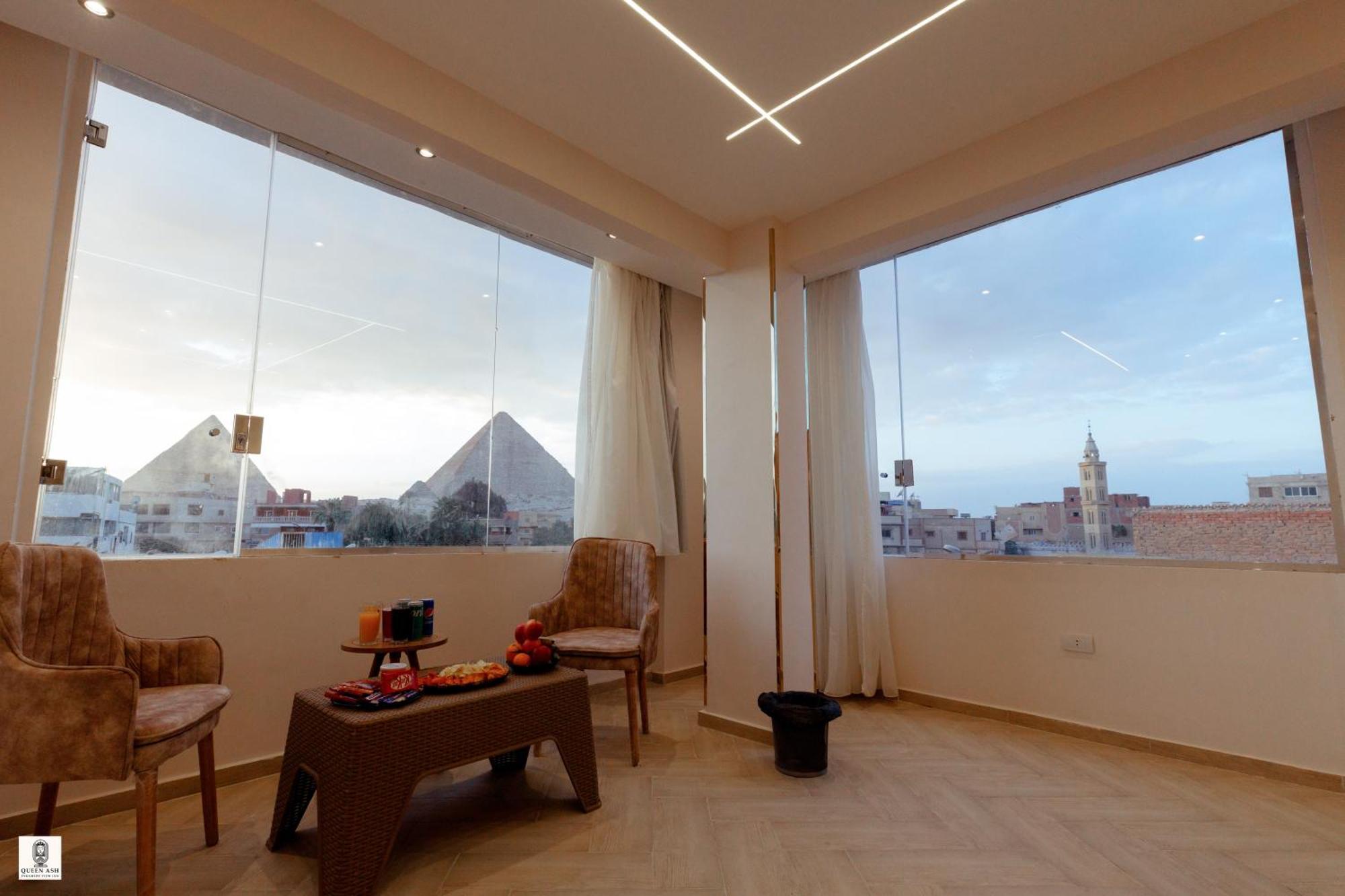 Queen Ash Pyramid View Inn Kafrat al Jabal Екстер'єр фото