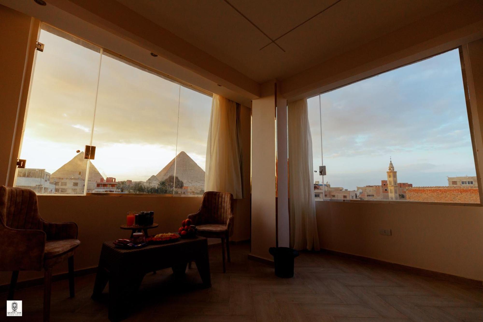 Queen Ash Pyramid View Inn Kafrat al Jabal Екстер'єр фото