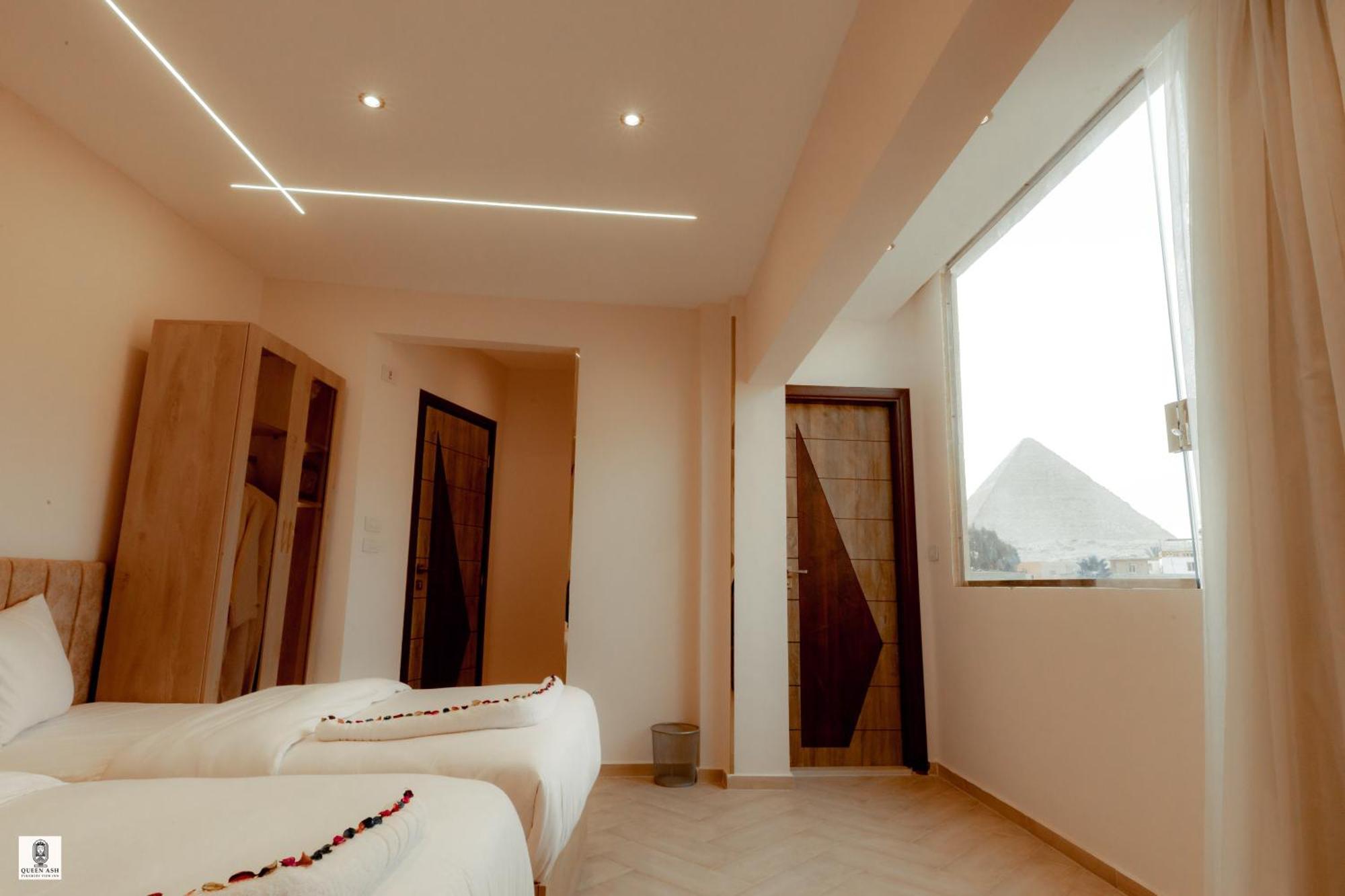 Queen Ash Pyramid View Inn Kafrat al Jabal Екстер'єр фото