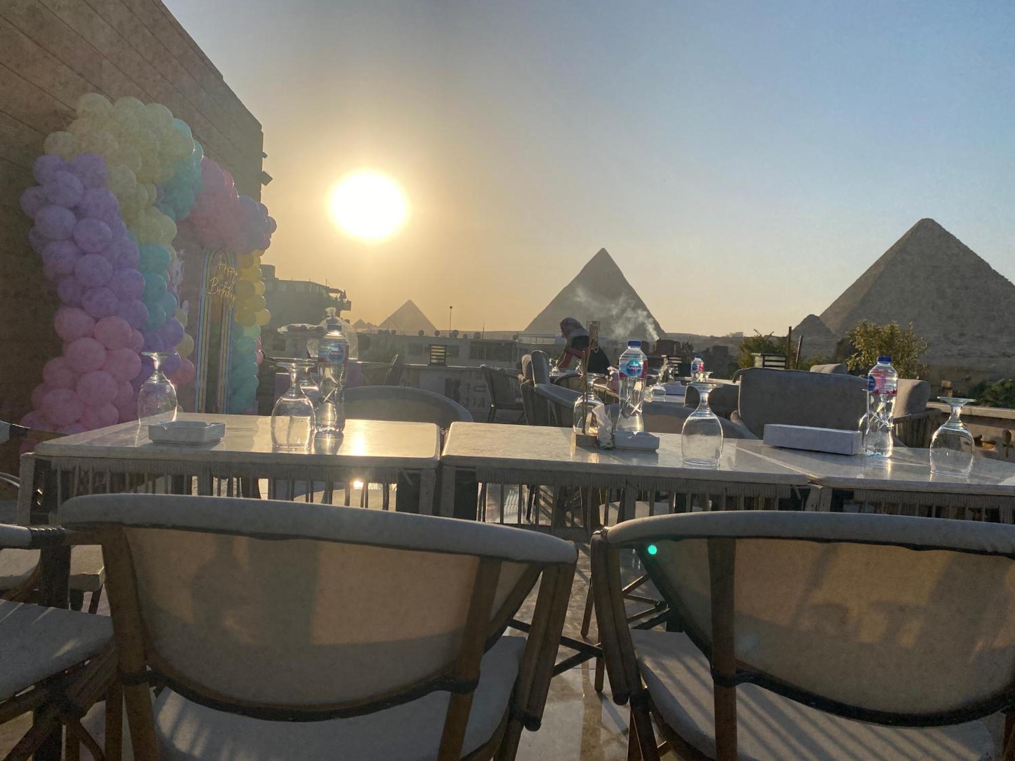 Queen Ash Pyramid View Inn Kafrat al Jabal Екстер'єр фото