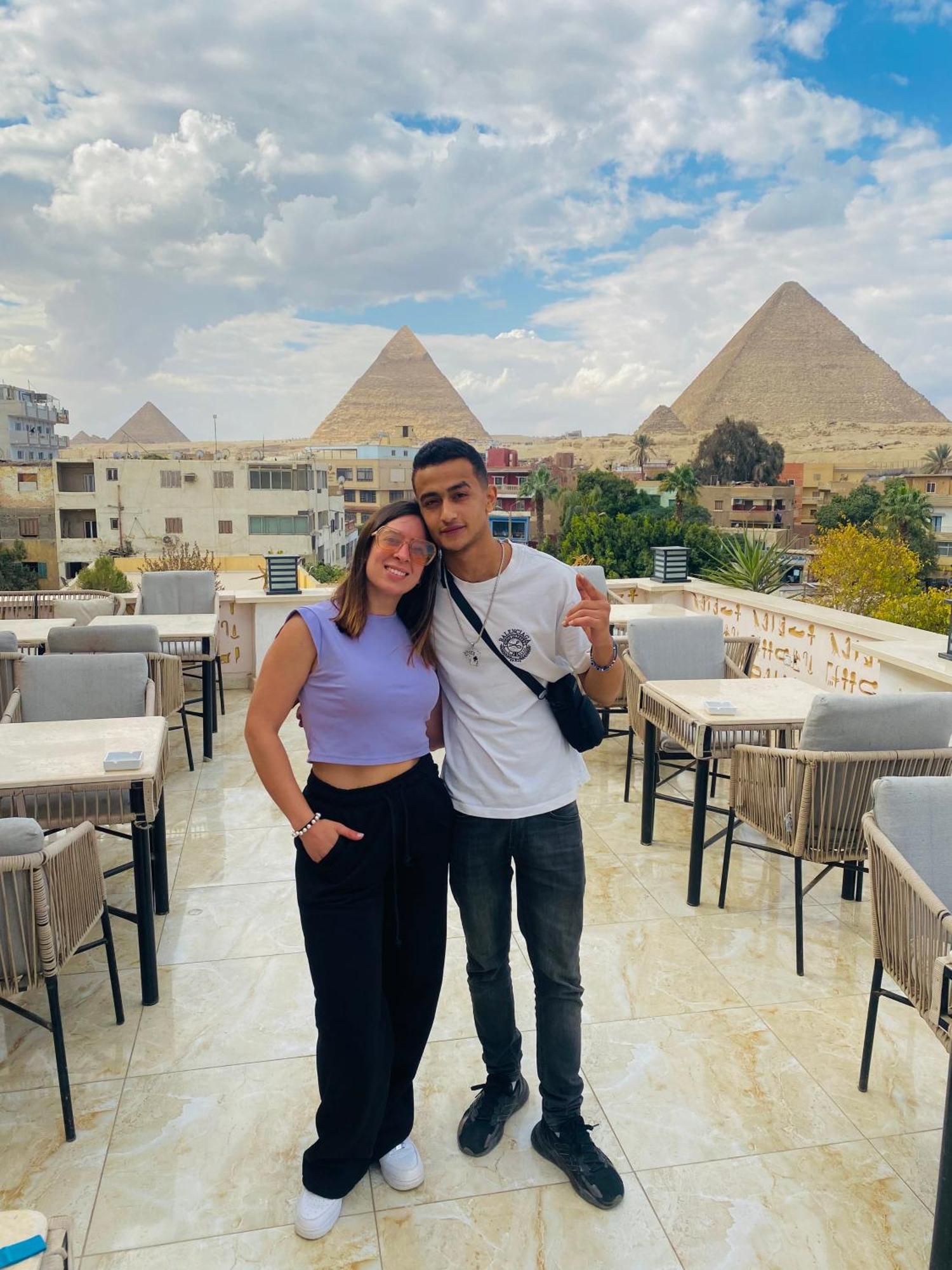 Queen Ash Pyramid View Inn Kafrat al Jabal Екстер'єр фото