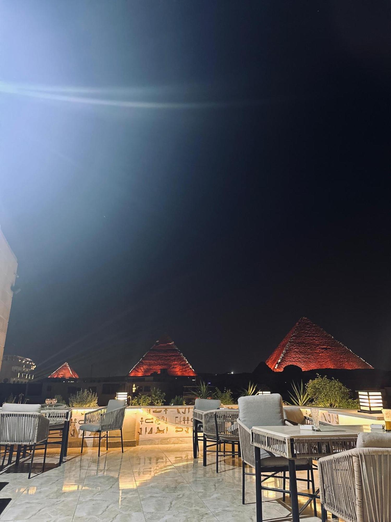 Queen Ash Pyramid View Inn Kafrat al Jabal Екстер'єр фото